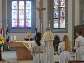 Festgottesdienst zum Johanni- und Kirchweihtag (Foto: Karl-Franz Thiede)